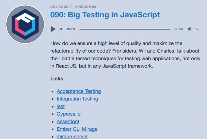 Big Testing in JavaScript