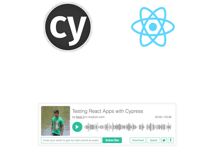 Testing React Apps with Cypress: A brief guide on how to run End-To-End testing on React apps with Cypress.