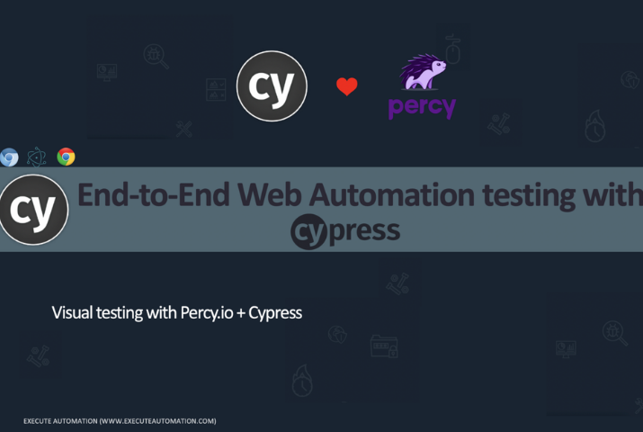 Visual UI testing with Percy.io + Cypress (Graph, PDF, DOM UI changes can now be automated)