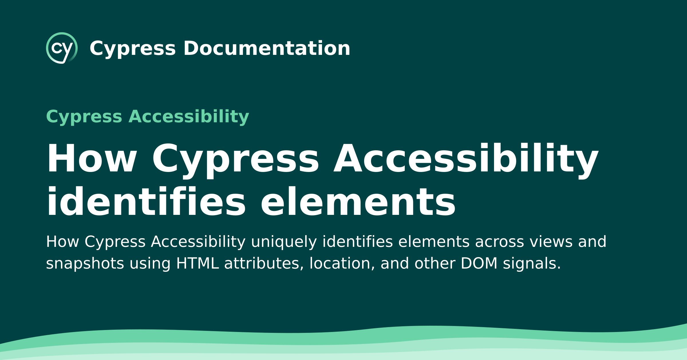 How Cypress Accessibility identifies elements | Cypress Accessibility ...