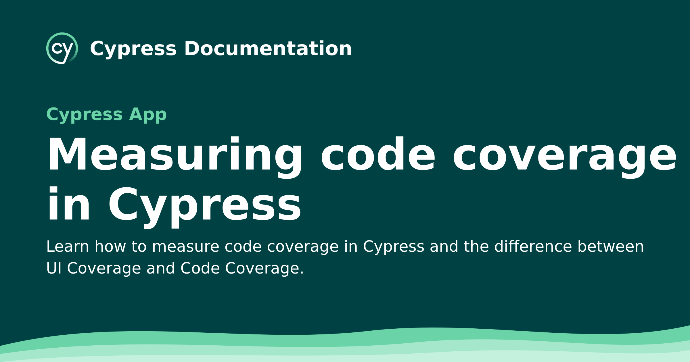Measuring code coverage in Cypress | Cypress Documentation