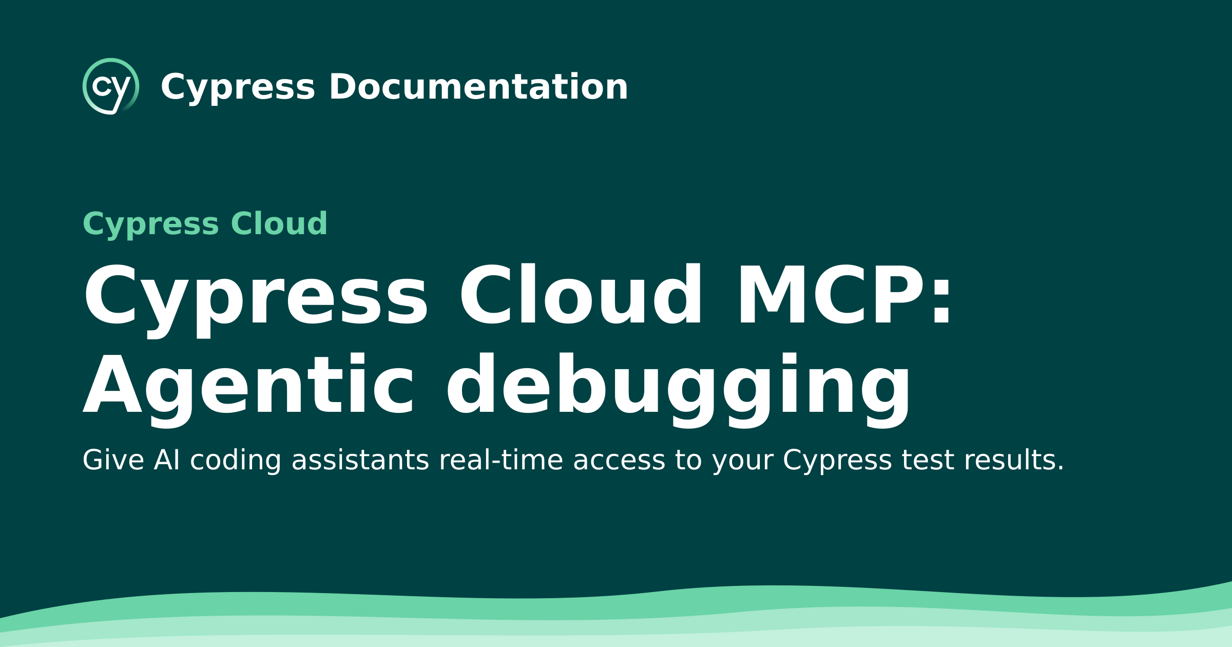 Cypress Cloud MCP: Agentic debugging | Cypress Cloud Documentation